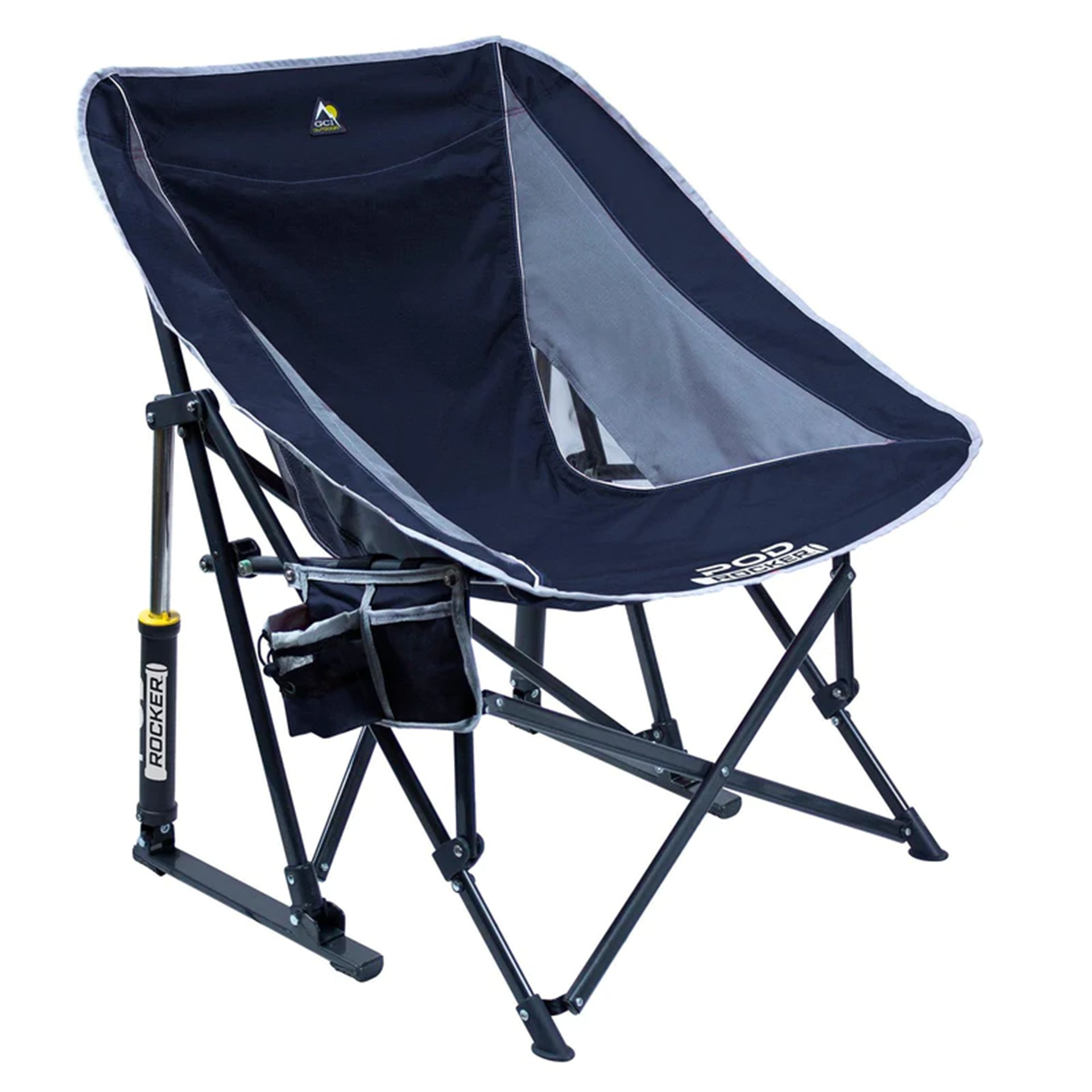 Lawn chair hot sale rocker with shocks