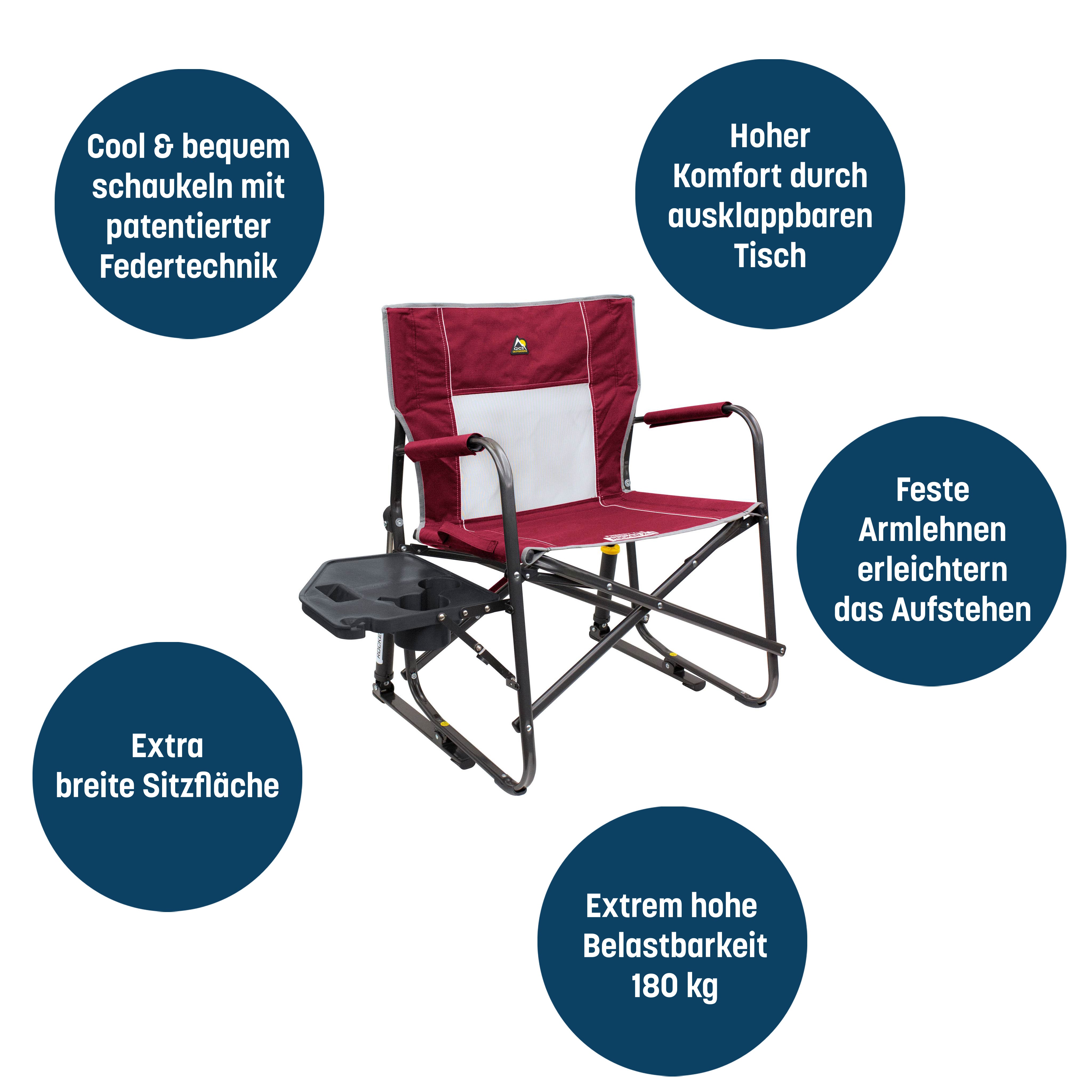 Freestyle Rocker XL mit Seitentisch
